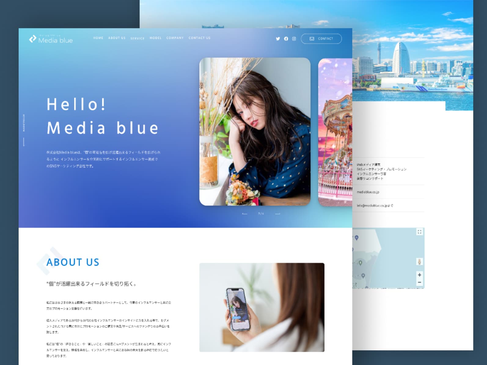 CORPORATE SITEの画像